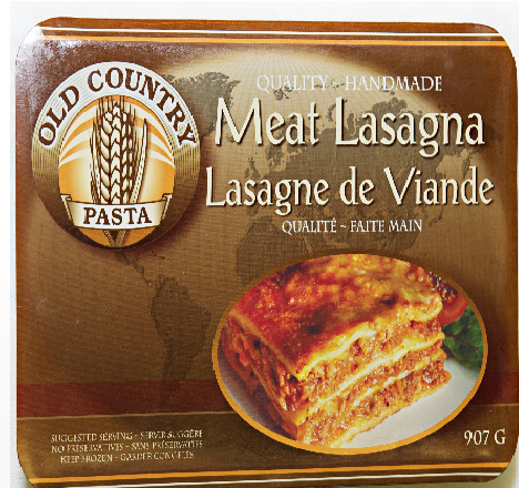 OLD COUNTRY Meat Lasagna 907g