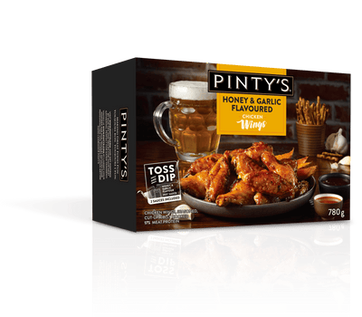 Pinty's Honey & Garlic Chicken Wings, 780 g