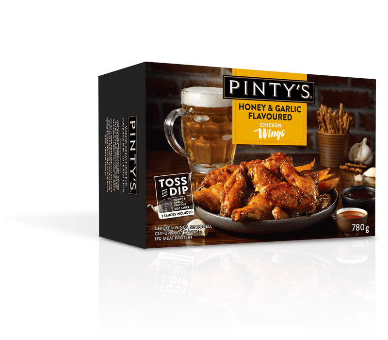 Pinty's Honey & Garlic Chicken Wings, 780 g