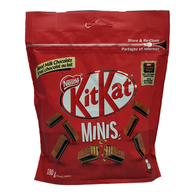 KIT KAT Minis Real Milk Chocolate Wafer Bar 180g