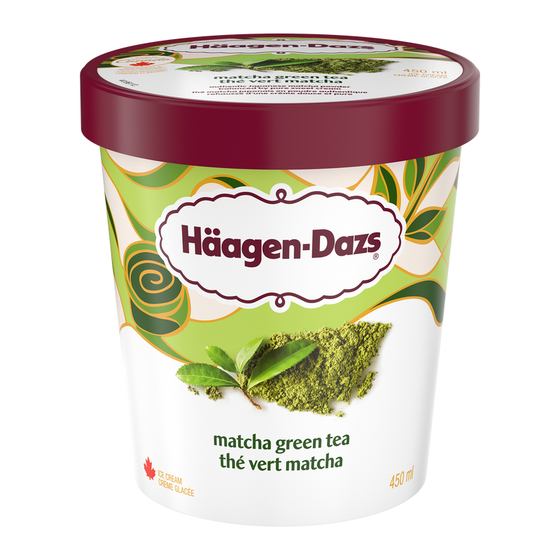 Haagen-Dazs Matcha Green Tea Ice Cream, 450 mL