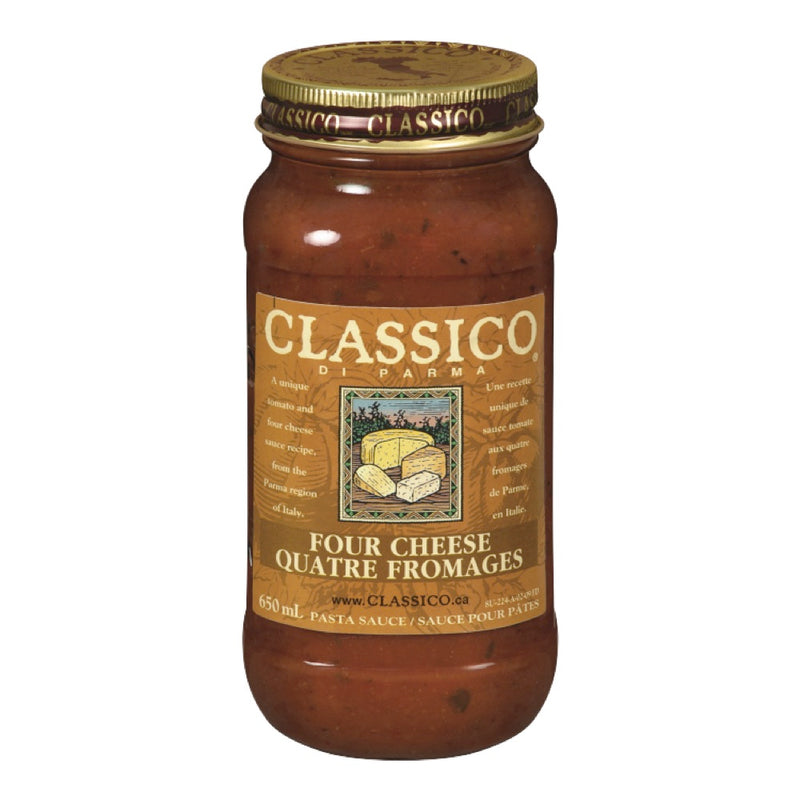 CLASSICO Four Cheese Pasta Sauce 650ml