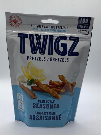 Twigz Perfectly Seasoned Pretzels, 130 g