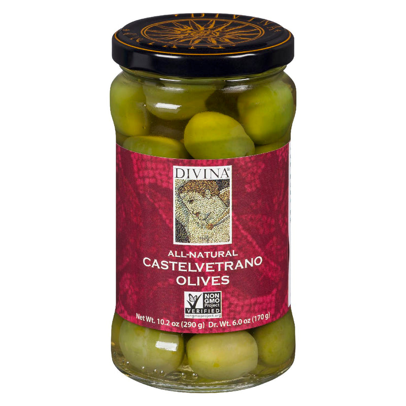 DIVINA All-Natural Castelvetrano Olives 289g
