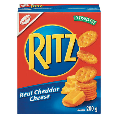 RITZ Real Cheddar Cheese Crackers 200g