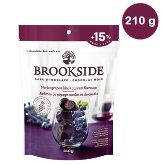 BROOKSIDE Dark Merlot Grape 210g