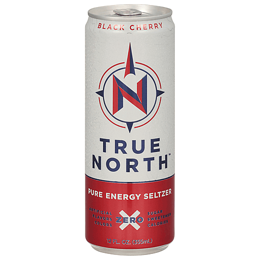 Pure North Seltzer Black Cherry, 355 mL
