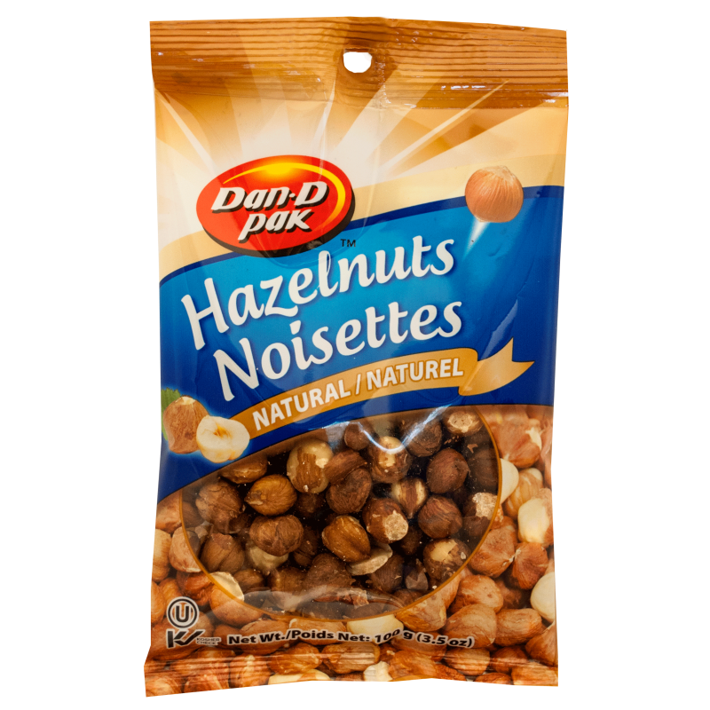 DAN-D-PAK Natural Hazelnuts 99g