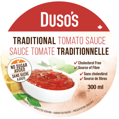 DUSO'S Traditional Tomato Sauce 300ml