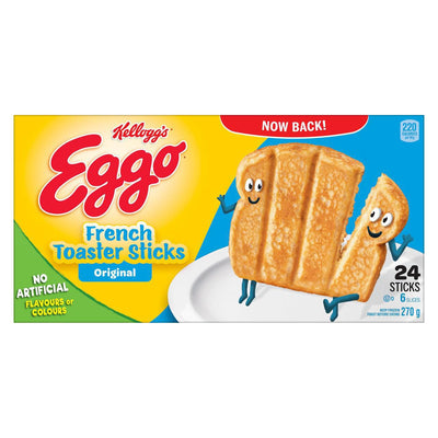 Kellogg's Eggo Original French Toast Sticks, 270 g, 24 ct
