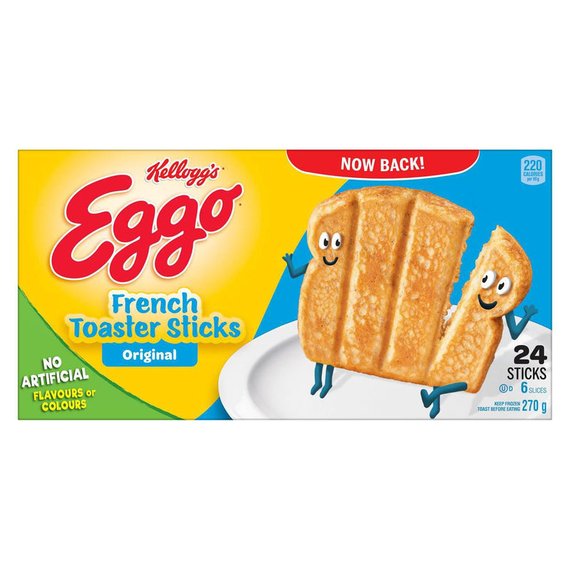 Kellogg's Eggo Original French Toast Sticks, 270 g, 24 ct