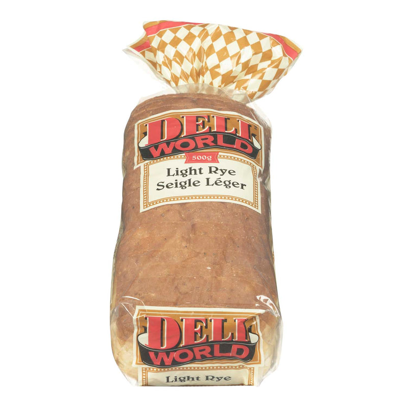 DELI WORLD Light Rye Sandwich Bread 500g