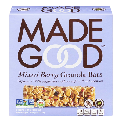 Made Good Mixed Berry Granola Bars, 5 ct