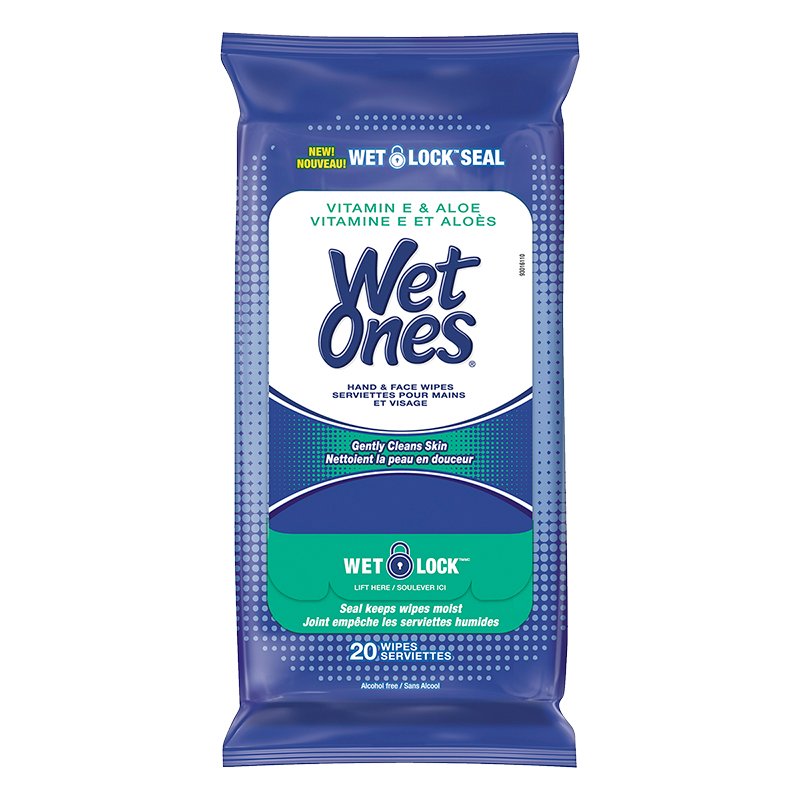 WET ONES Vitamin E and Aloe