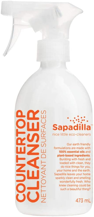Sapadilla Grapefruit & Bergamot Countertop Cleaner Spray, 473 mL