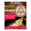 Koyo Ramen Soup Garlic Pepper, 60 g