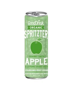 GOOD DRINK Organic Spritzer Apple 340ml