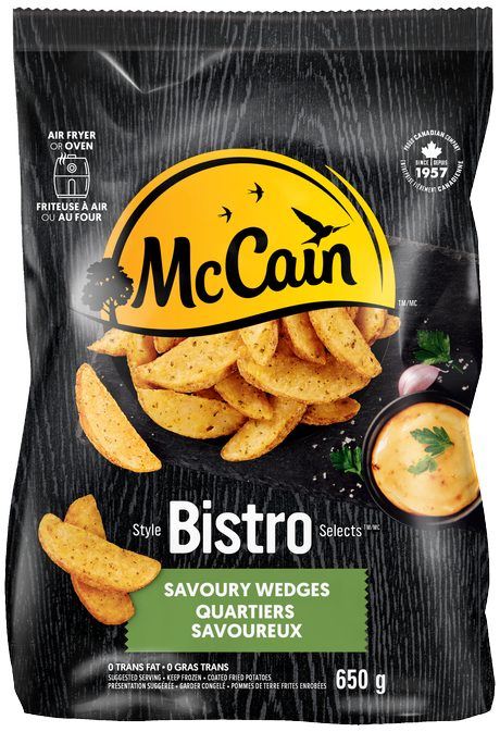 MCCAIN Extra Crispy Wedges 650g
