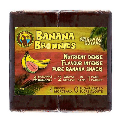 Ipanema Valley Banana Brownies With Guava, 120 g