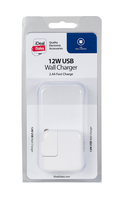 iDEAL iSALES 12W USB Wall Charger