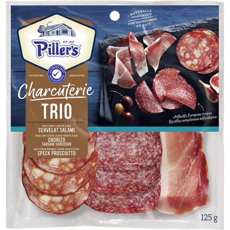 PILLERS CHARCUTERIE TRIO 125G 1 ea