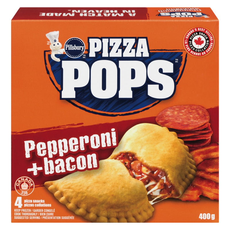 PILLSBURY Pizza Pops Pepperoni & Bacon 400g