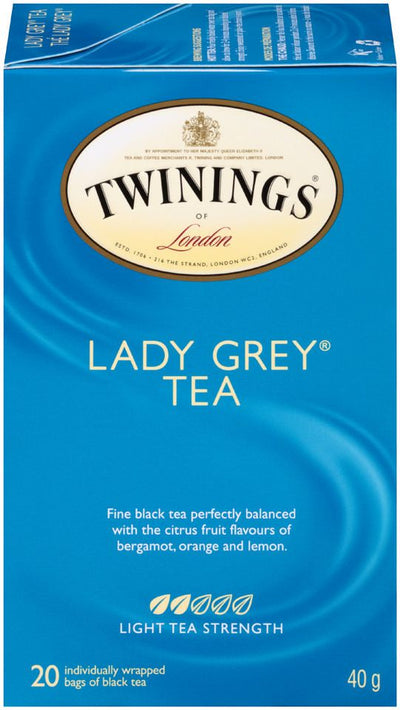 Twinings Lady Grey Tea, 20 ct