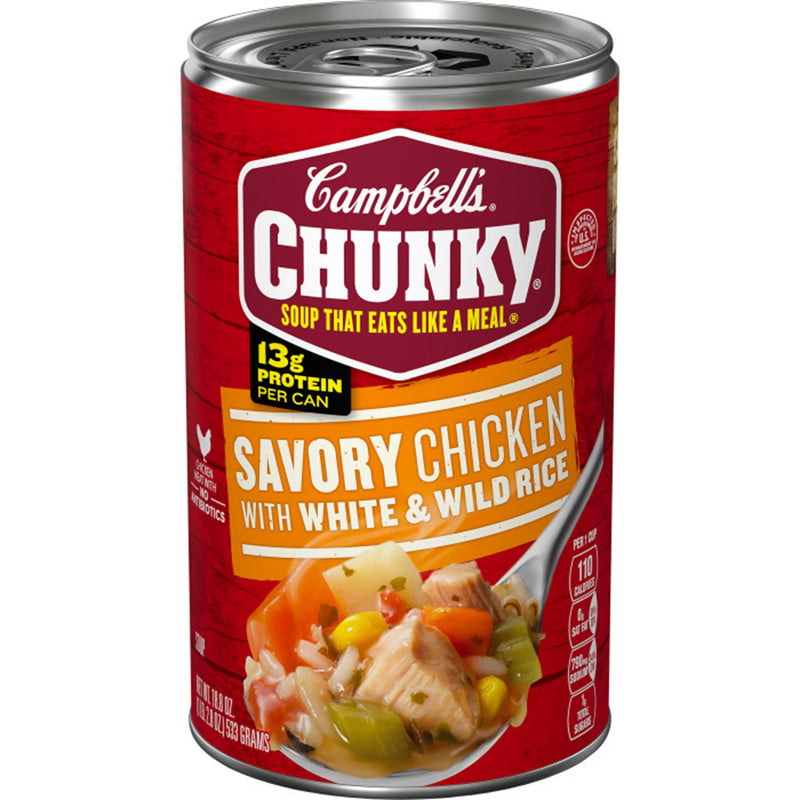 Campbell's Chunky Savory Chicken With White And Wild Rice, 1 ct
