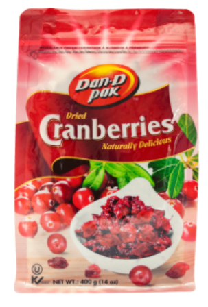 DAN D PAK Cranberries 150g