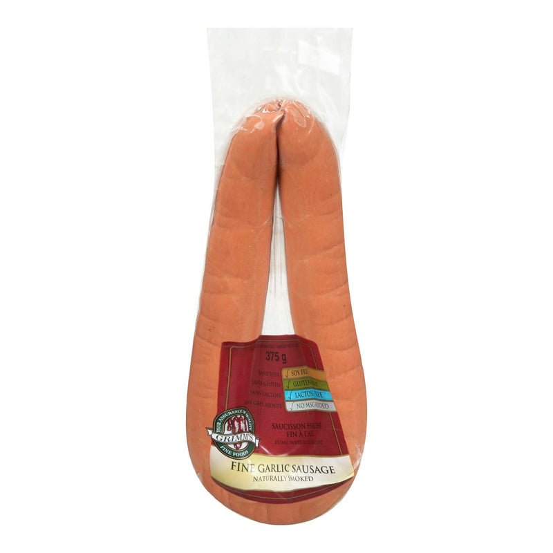 Grimm's Fine Garlic Sausage, 375 g