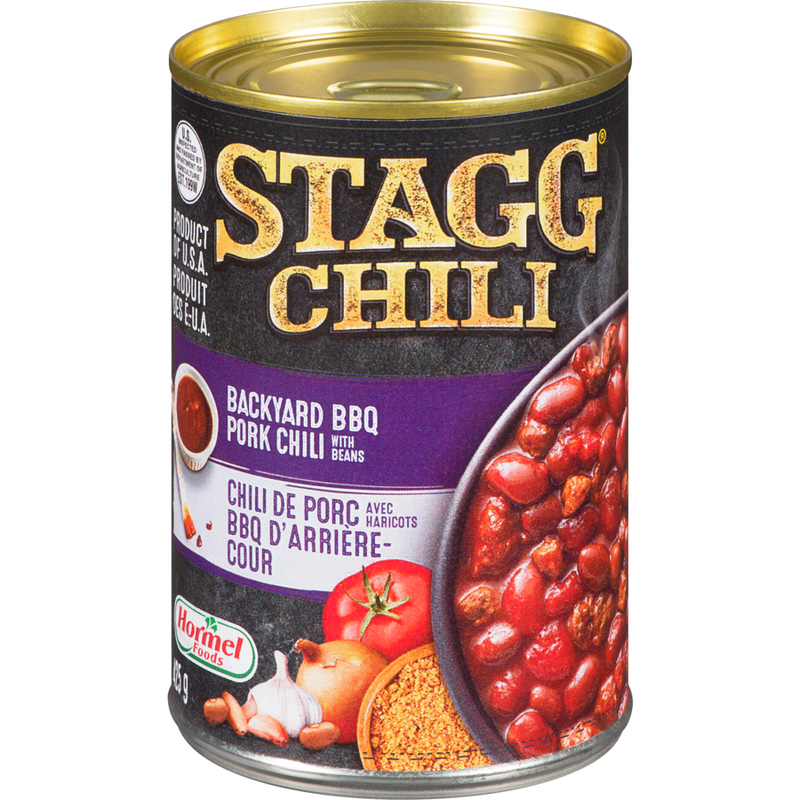 Hormel Stagg Chili Backyard BBQ Pork Chili With Beans, 425 g
