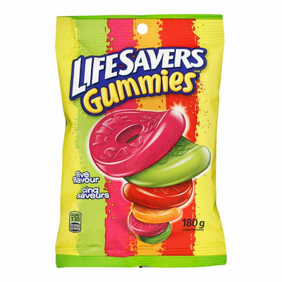 LIFESAVERS Five Flavour Candy Gummies 180g