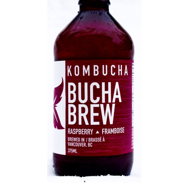 BUCHA BREW Raspberry Kombucha 375ml
