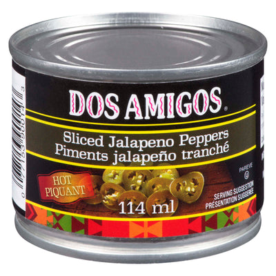 DOS AMIGOS Sliced Jalapeno Peppers 114ml