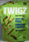 Twigz Zesty Dill Pickle Craft Pretzels, 130 g