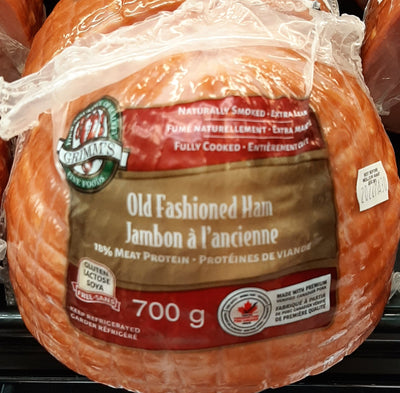 Grimms Fully Cooked 18% Meat Protein Old Fashioned Ham, 700 g