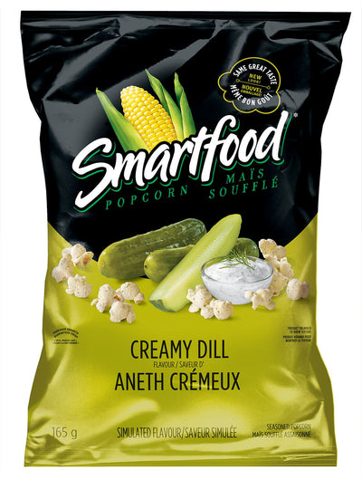 Smart Food Creamy Dill Popcorn, 165 g