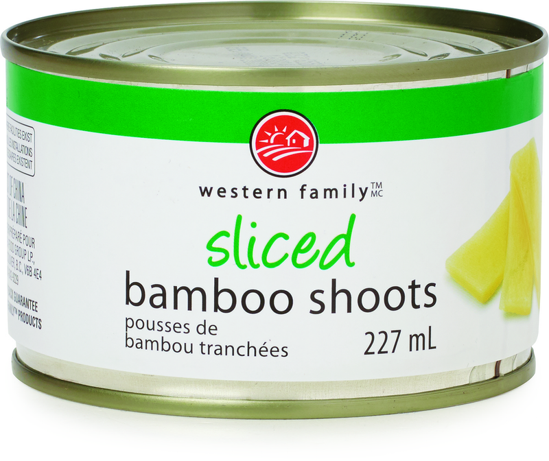 WESTERN FAMILY Sliced Bamboo Shoots 227ml