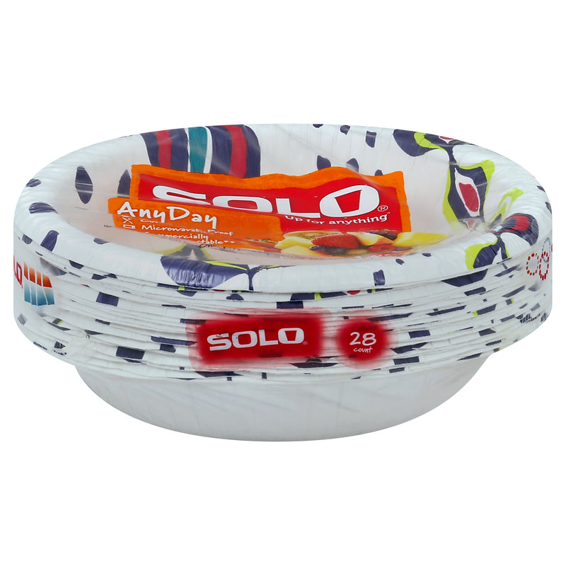 Solo Any Day 20 Ounce Paper Bowls, 28 bowls
