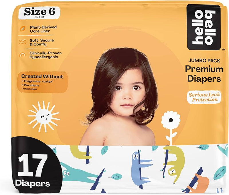 Hello Bello Jumbo Pack Premium Diapers, 17 ct