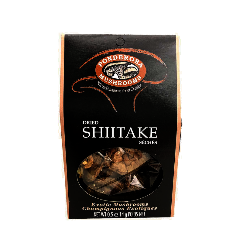 Ponderosa Mushrooms Dried Shitake, 14 g