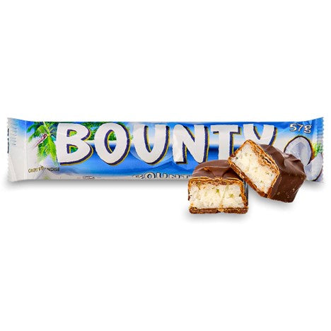 BOUNTY CHOCOLATE BAR 57 G