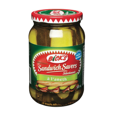 BICK'S Sandwich Savers 500ml