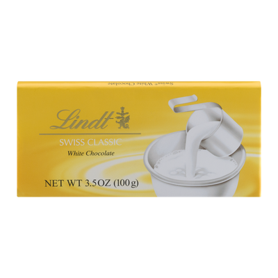 Lindt Swiss Classic White Chocolate, 99 g