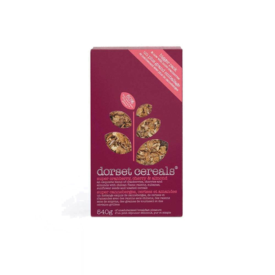 DORSET CEREALS Super Cranberry, Cherry & Almond Cereal 540g