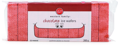 WESTERN FAMILY Chocolate Ice Wafers 200g