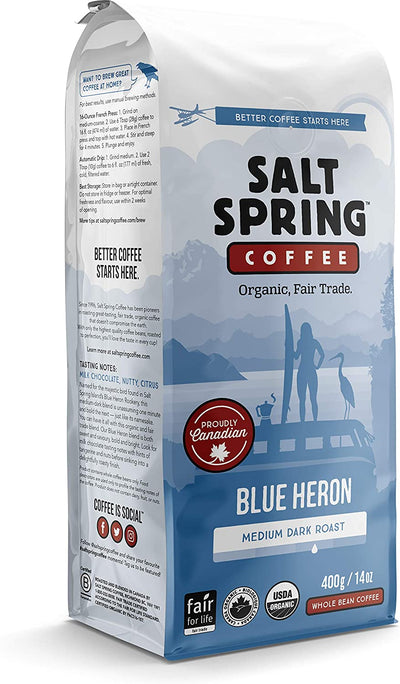 Salt Spring Coffee Blue Heron, 397 g