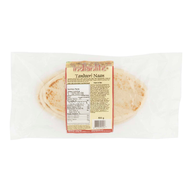 Indianlife Tandoori Naan, 500 g