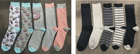 HEAT WAVE Ladies Crew Socks 5 Pack