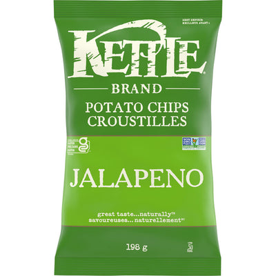 Kettle Jalapeno Potato Chips, 198 g